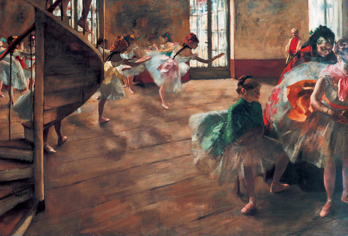  埃德加·德加 Edgar Degas—— 排练